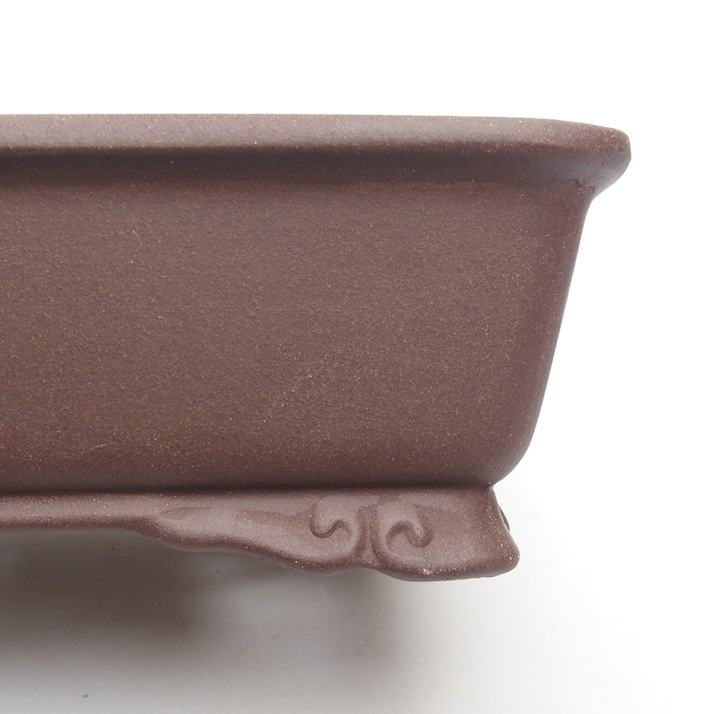 Kom 20,5 x 17 x 7 cm bruin