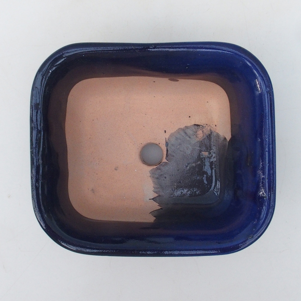 Bonsai kom H37 - 14,5 x 13 x 6,5 cm - blauw