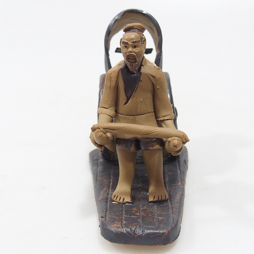 Keramisch beeldje - koets