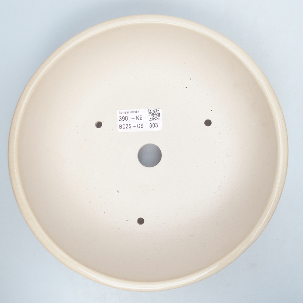 Kom 21 x 21 x 8,5 cm beige