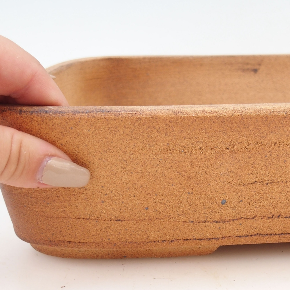 Bonsaischaal 30 x 24 x 7 cm , kleur bruin