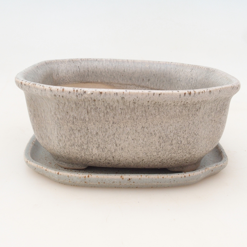 Bonsaischaal + schotel H31 - 14x12x6,5 cm