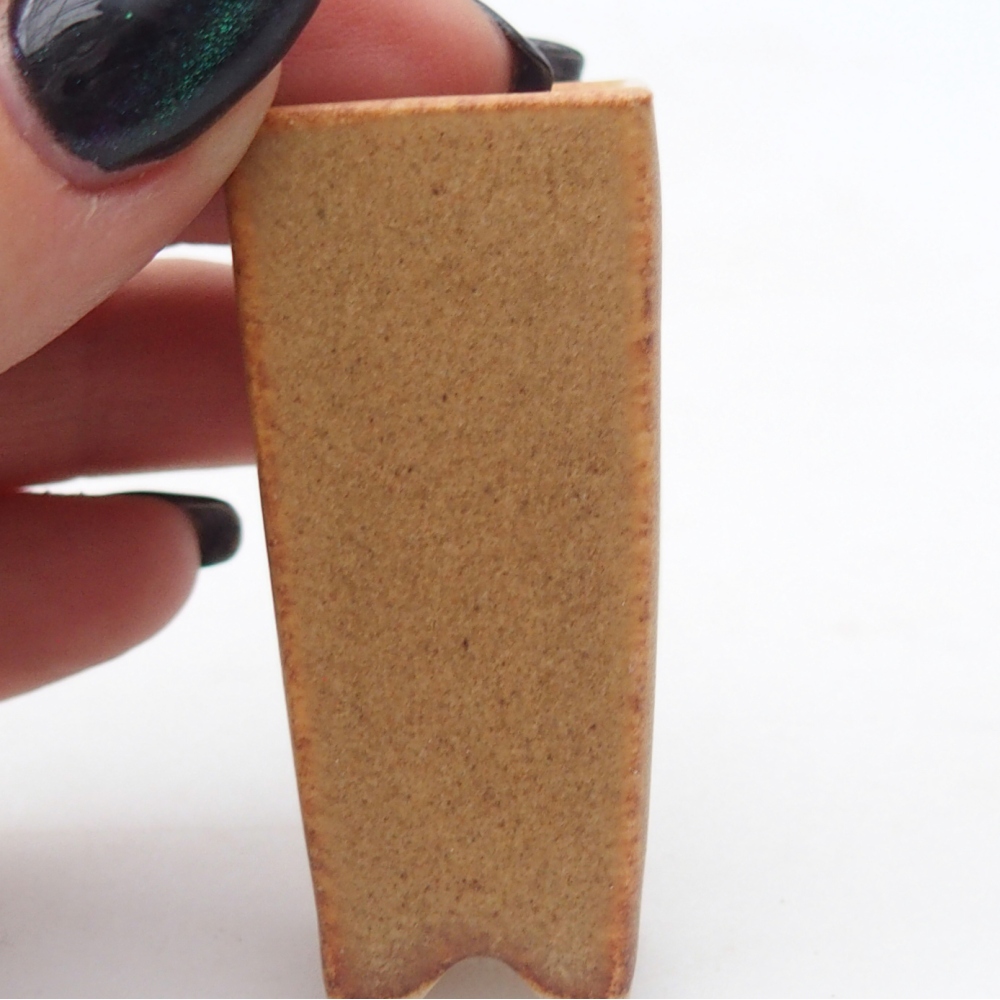 Mini bonsaischaal 2 x 2 x 5 cm, bruin