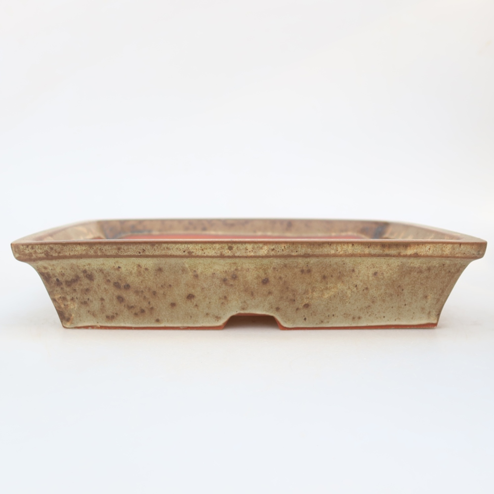 Keramische schaal  26 x 19,5 x 5,5 cm, kleur: beige