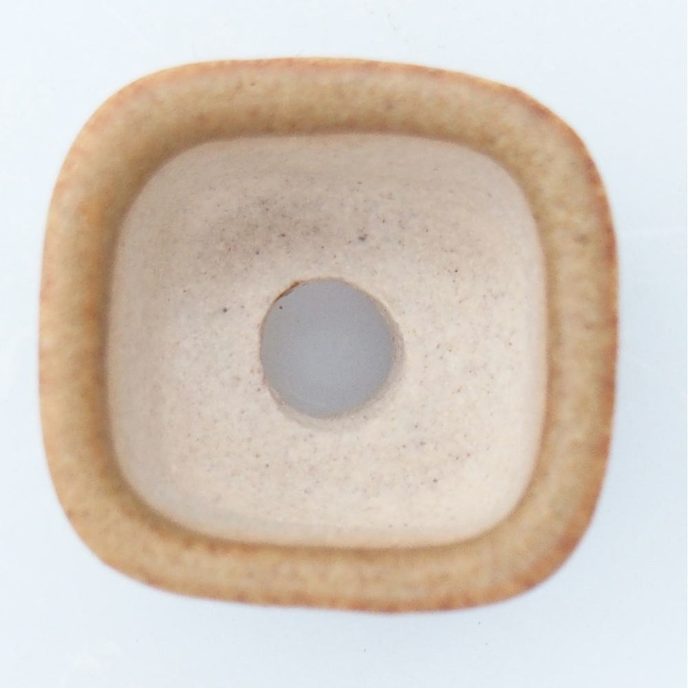 Mini bonsaischaal 2 x 2 x 1,5 cm, bruin