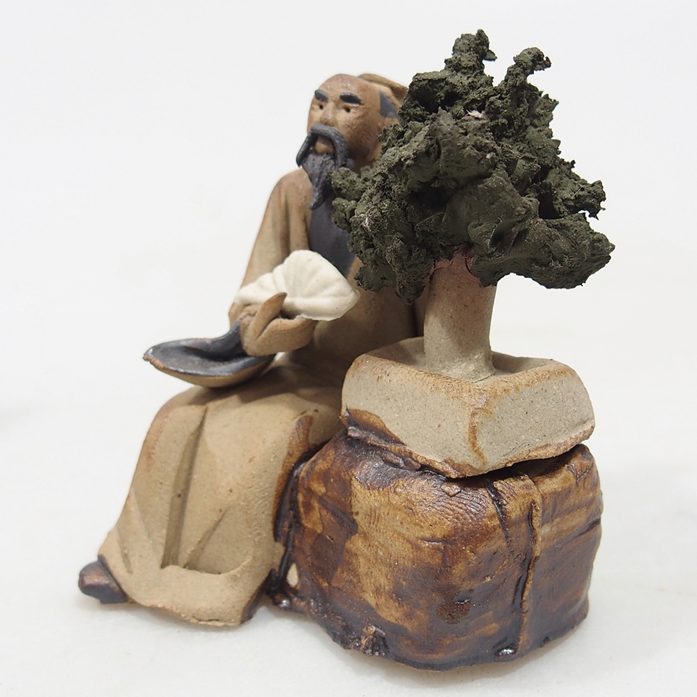 Keramisch beeldje - Bonsaiista