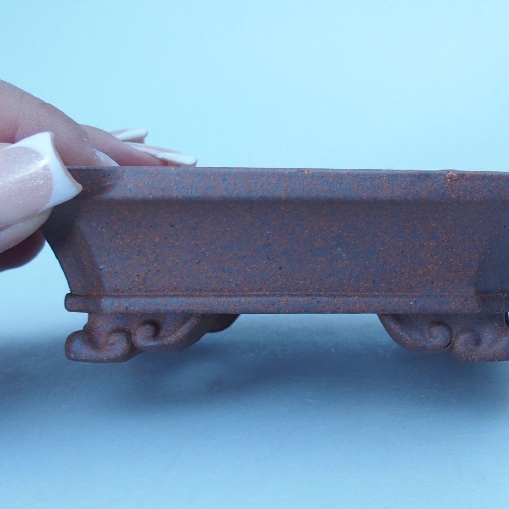 Kom 11 x 8,5 x 3,5 cm bruin