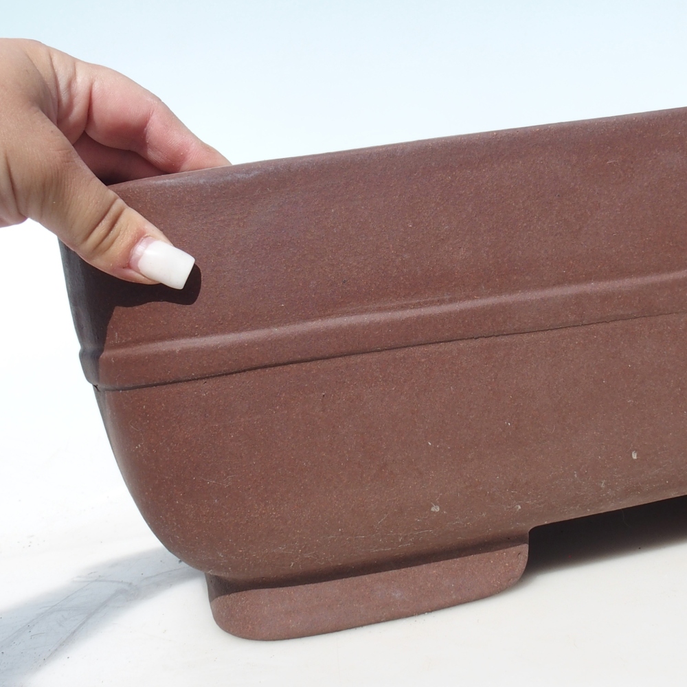 Bonsaischaal 45 x 33 x 15,5 cm - bruin