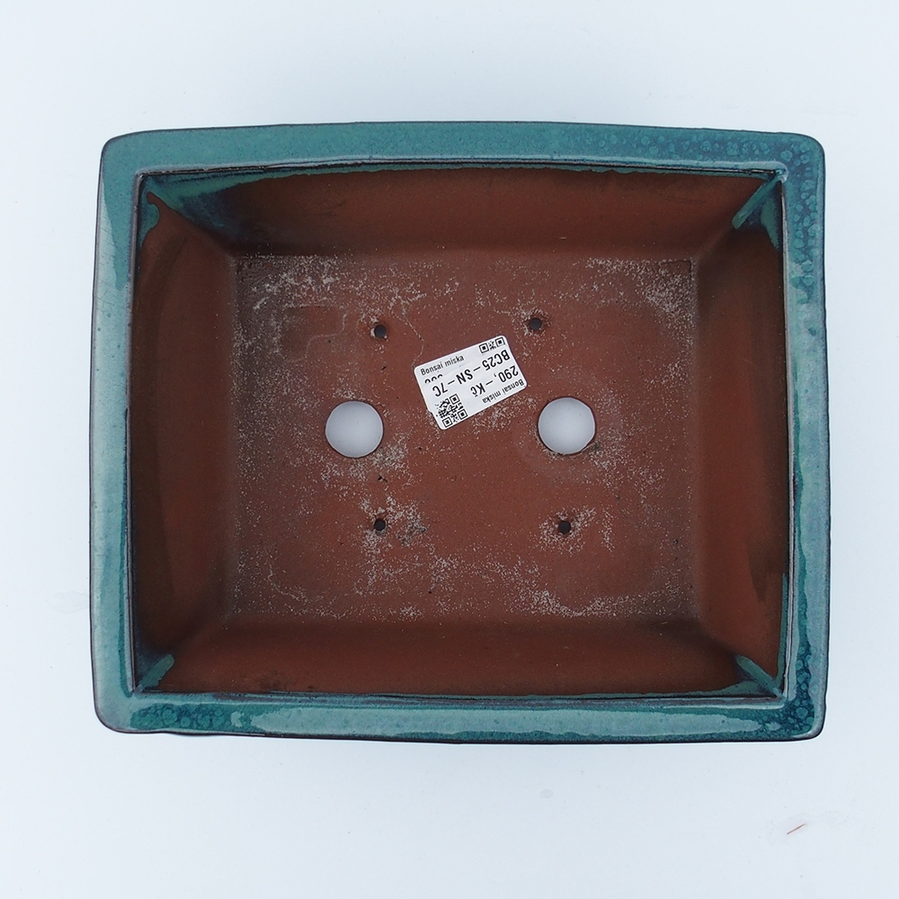 Kom 26 x 21,5 x 10 cm blauwgroen