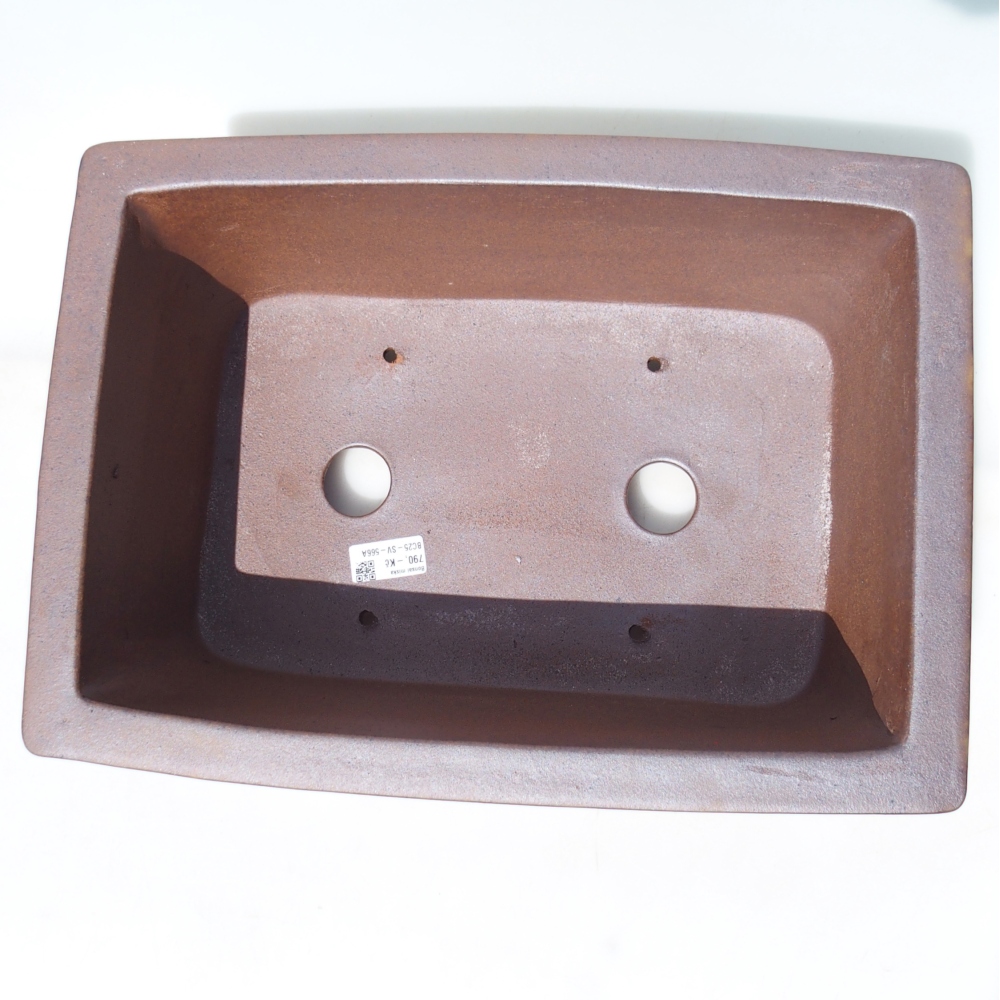 Schaal 41,5 x 30 x 15,5 cm bruin - UITSLUITEND PERSOONLIJK AFHALEN OF PALLETVERVOER