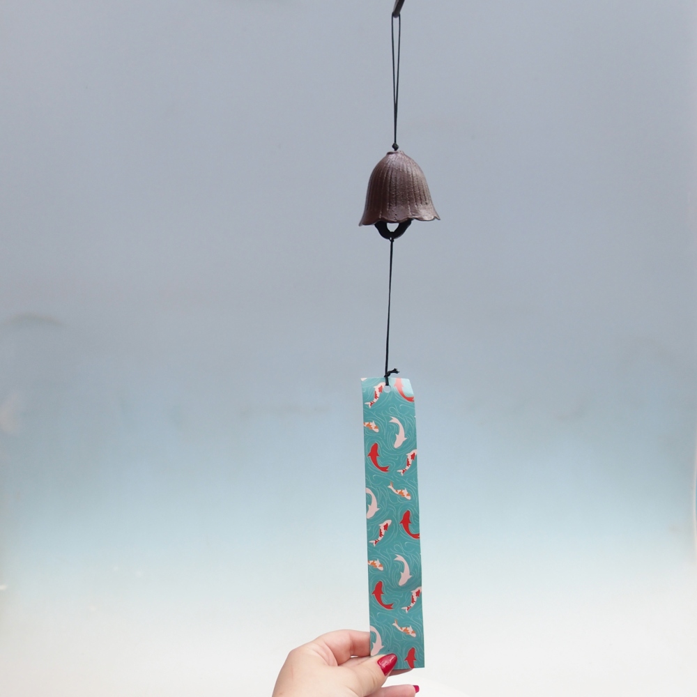 Metalen bel, kleur bruin