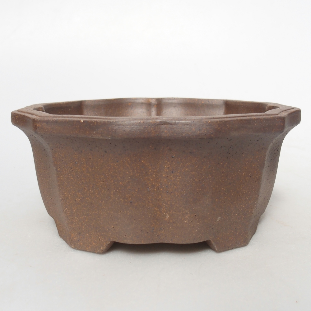Kom 15 x 15 x 6,5 cm bruin