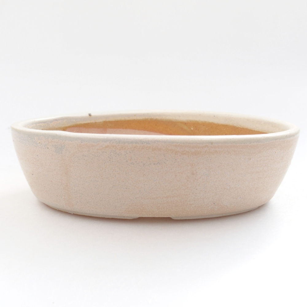 Bonsaischaal van keramiek 22 x 17 x 5 cm, groen